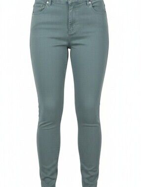 GO COLORS! Palette Premium Range Women's Jegging Leggings M Green Solid Stretch